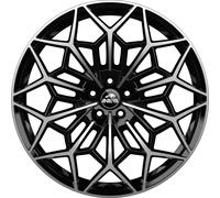 Cerchio in lega Antera A105 20X8,5 ET42 5x112 Piano Black Diamond