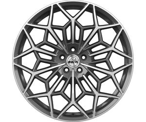 Cerchio in lega Antera A105 20X9,5 ET45 5x114,3 Moon Grey Diamond
