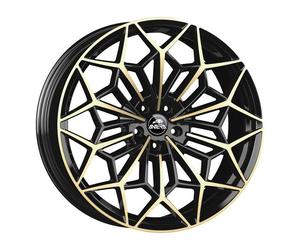 CERCHIO IN LEGA ANTERA A105 PER AUDI SQ5 9.5X22 5X112 PIANO BLACK CHAMPAGNE 1TG