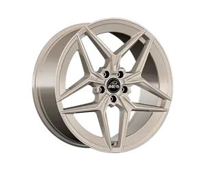 CERCHIO IN LEGA ANTERA A107 PER VOLKSWAGEN EOS 8.5X19 5X112 SATIN CHAMPAGNE 9ON