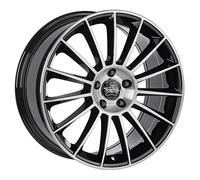 CERCHIO IN LEGA ARCASTING ICESTORM PER AUDI A8 8.5X19 5X112 BLACK POLISHED KN4