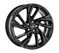 CERCHIO IN LEGA ARCASTING VICTORIA PER SEAT LEON 8X19 5X112 GLOSSY BLACK 2W4