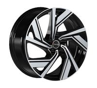 CERCHIO IN LEGA AVUS AC-521 PER AUDI SQ2 8X20 5X112 BLACK POLISHED VDV