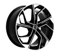 CERCHIO IN LEGA AVUS AC-522 PER MG MG4 8X18 5X112 BLACK POLISHED XIU