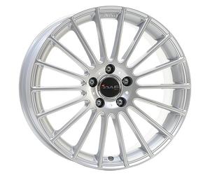 CERCHIO IN LEGA AVUS AC-M03 PER FORD FIESTA 7X17 4X108 HYPER SILVER TE2