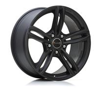 CERCHIO IN LEGA AVUS AC-MB3 9,5x 20 5x 112 ET40 66,7 MATT BLACK CAP C307