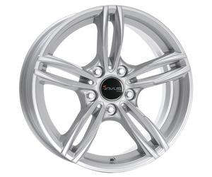 CERCHIO IN LEGA AVUS AC-MB3 PER BMW SERIE 4 COUPE 8.5X18 5X120 HYPER SILVER 476