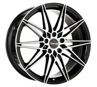 CERCHIO IN LEGA AVUS AC-MB5 PER BMW X4 9X19 5X112 BLACK POLISHED A9U