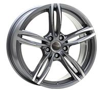 CERCHIO IN LEGA AVUS AF15 PER VOLKSWAGEN GOLF VII 8.5X19 5X112 ANTHRACITE P 4W9