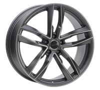 CERCHIO IN LEGA AVUS AF16 PER AUDI A6 AVANT 9X20 5X112 MATT ANTHRACITE POLISHED