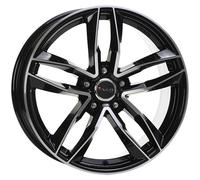 CERCHIO IN LEGA AVUS AF16 PER MERCEDES-BENZ CLASSE E 7.5X17 5X112 BLACK POL 03S