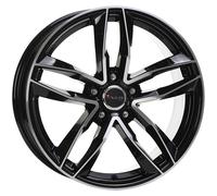 CERCHIO IN LEGA AVUS AF16 PER MERCEDES-BENZ CLASSE E CABRIO 9X20 5X112 BLACK PO