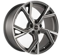 CERCHIO IN LEGA AVUS AF20 PER AUDI Q3 8.5X19 5X112 MATT ANTHR. POLIS. 4GQ