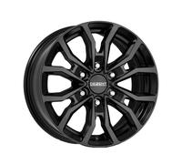 CERCHIO IN LEGA DEZENT KC BLACK 8X17 6X114.3 BLACK HVT