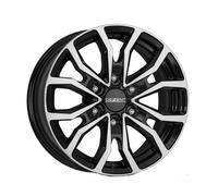 CERCHIO IN LEGA DEZENT KC DARK PER FORD RANGER 8X17 6X139.7 BLACK/POLISHED SK2