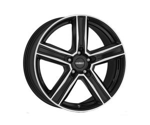 CERCHIO IN LEGA DEZENT KG DARK 8X20 5X112 BLACK/POLISHED QCM