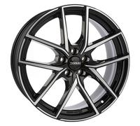 Dezent Cerchio in lega TO Dark 7.5x18 5x112 per Volkswagen Golf VII Variant Black/Polished NS2