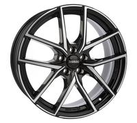 CERCHIO IN LEGA DEZENT TO DARK PER VOLKSWAGEN JETTA V, VI 7.5X18 5X112 BLAC KK3
