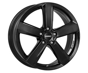 CERCHIO IN LEGA DEZENT TU BLACK 6.5X17 5X112 BLACK AS2