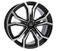 CERCHIO IN LEGA DEZENT TV DARK PER AUDI A6 8X19 5X112 BLACK/POLISHED 1SO
