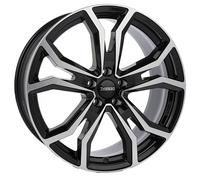 CERCHIO IN LEGA DEZENT TV DARK PER OPEL COMBO N1 6.5X16 5X108 BLACK/POLISHED O18