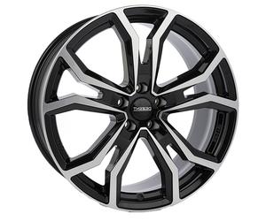 CERCHIO IN LEGA DEZENT TV DARK PER MERCEDES-BENZ 8X19 5X112 BLACK/ DLG