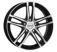 CERCHIO IN LEGA DEZENT TZ DARK 7.5X17 5X108 BLACK/POLISHED NZ7