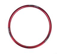 Cerchio in lega di alluminio per 20 biciclette, design a 32 fori, rosso