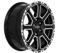 CERCHIO IN LEGA DOTZ KALAHARI DARK PER FORD RANGER 8X18 6X139.7 BLACK/POLIS 4US
