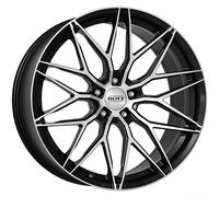 CERCHIO IN LEGA DOTZ SUZUKA DARK 8.5X19 5X112 BLACK/POLISHED KN5