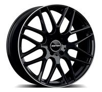 Cerchio in lega GMP BERGHEM 23X11,5 ET43 5x112 Black Diamond Lip