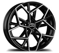 CERCHIO IN LEGA GMP CARTESIO PER MITSUBISHI OUTLANDER II 7X17 5X114,3 BLACK JGL