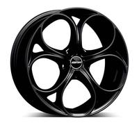 CERCHIO IN LEGA GMP DRAKE PER ALFA ROMEO 9x19 5x110 GLOSSY BLACK WSD