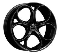 CERCHIO IN LEGA GMP DRAKE PER ALFA ROMEO 159 8.5X20 5X110 GLOSSY BLACK S94