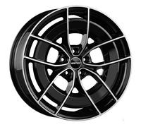 CERCHIO IN LEGA GMP ENERGIA PER SMART #1 8.5X19 5X108 BLACK DIAMOND PEW