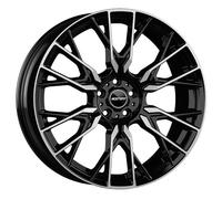 CERCHIO IN LEGA GMP FENDER PER BMW SERIE 5 BERLINA X-DRIVE 8X19 5X112 BLACK 3E5