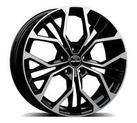 Cerchio in lega GMP MATISSE 15X6 ET38 4x100 Black Diamond