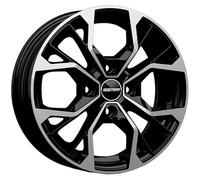 CERCHIO IN LEGA GMP MATISSE 6x15 4x108 ET 38 BLACK DIAMOND