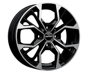 CERCHIO IN LEGA GMP MATISSE PER KIA RIO 6.5X16 4X100 BLACK DIAMOND 6QA
