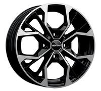 CERCHIO IN LEGA GMP MATISSE PER VOLVO C30 7X17 5X108 BLACK DIAMOND PDV