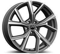 Cerchio in lega GMP MENTOR 20X9 ET37 5x108 Matt Anthracite Diamond