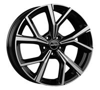 CERCHIO IN LEGA PER VOLKSWAGEN TIGUAN 8,0J20" 5X112 45 57,10 GMP MENTOR BLACK DI