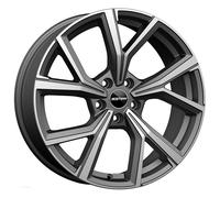 CERCHIO IN LEGA GMP MENTOR PER NISSAN X-TRAIL 7.5X18 5X114,3 MATT ANTHRACIT LZJ