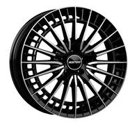 CERCHIO IN LEGA GMP QSTAR PER AUDI A5 CABRIOLET 8X19 5X112 BLACK DIAMOND MJ3