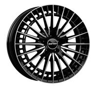 CERCHIO IN LEGA GMP QSTAR PER BMW SERIE 6 GRAN TURISMO 10X20 5X112 BLACK DI 3J4