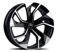 Cerchio in lega GMP REBEL 21X8,5 ET40 5x112 Black Diamond