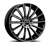 Cerchio in lega GMP STELLAR 20X8,5 ET35 5x112 Black Diamond