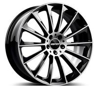 CERCHIO IN LEGA GMP STELLAR PER MERCEDES-BENZ CLASSE GLK 8X19 5X112 BLACK D 916