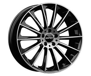 CERCHIO IN LEGA GMP STELLAR PER BMW SERIE 1 7.5X18 5X112 BLACK DIAMOND B9A