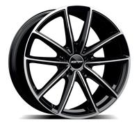 Cerchio in lega GMP TITAN 22X9,5 ET60 5x130 Black Diamond